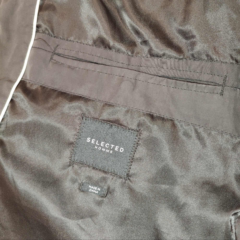 Selected Homme XL Quilted Bomber - Picture 4 of 5